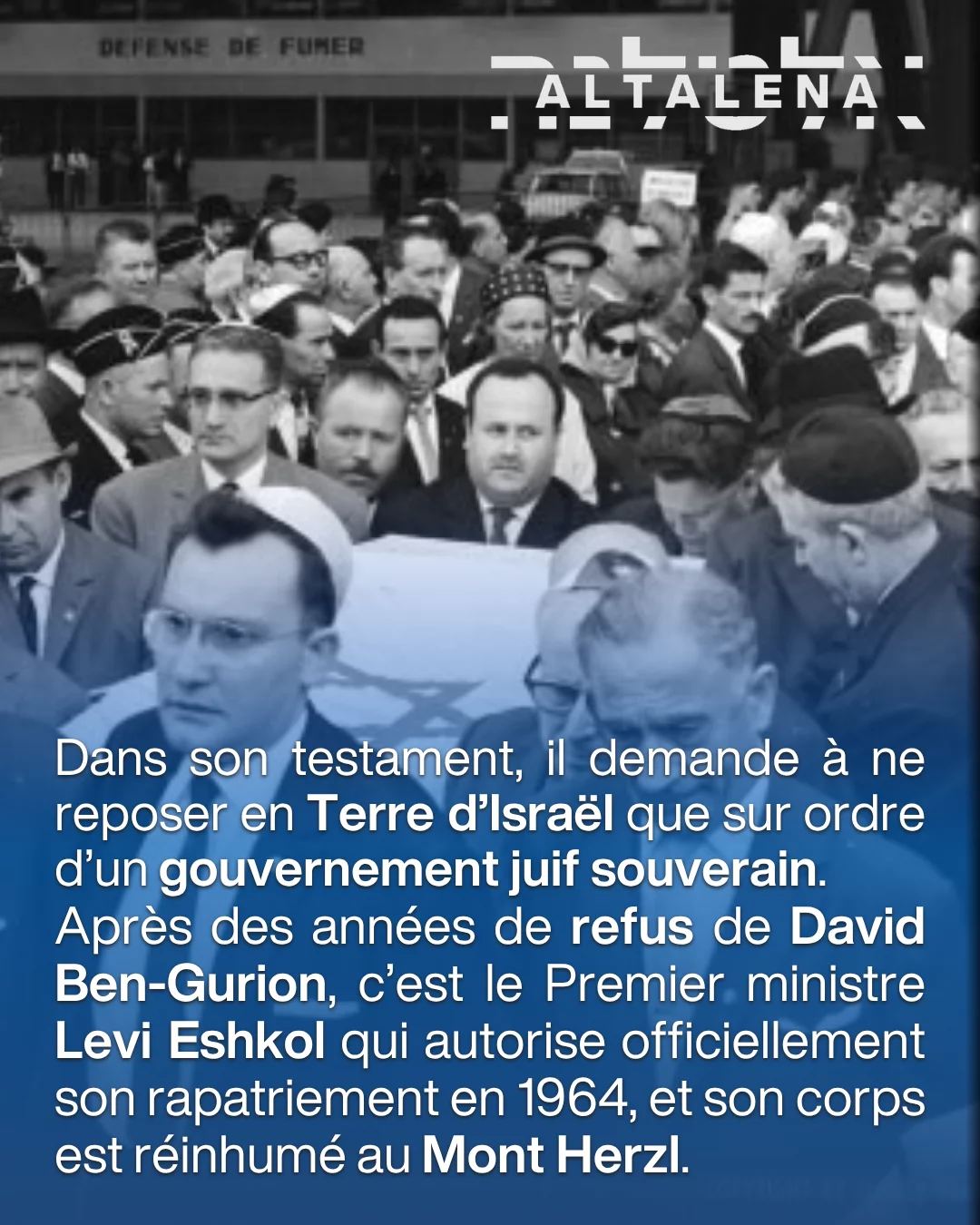 Image Instagram 7 - Journaliste, écrivain, soldat et penseur politique, Zeev Jabotinsky consacra sa...