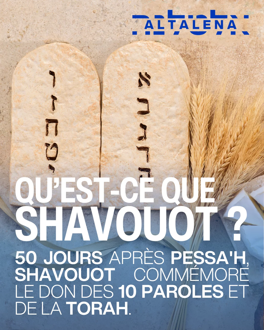 Cinquante jours après Pessa’h, le peuple juif célèbre Shavouot, la fête du don d...