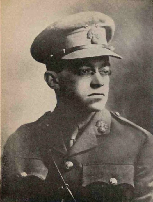 Portrait de Zeev Jabotinsky en uniforme