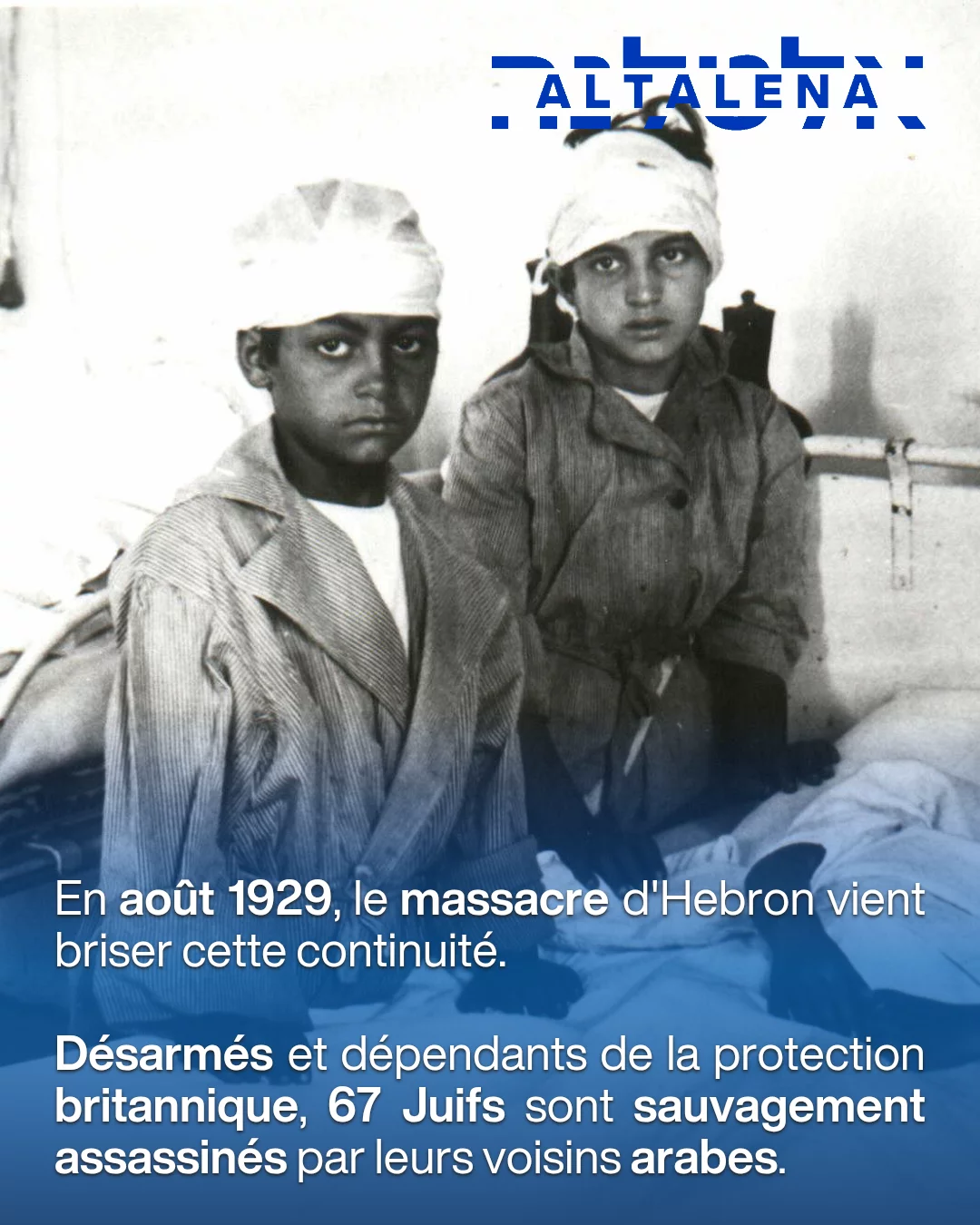 Image Instagram 5 - Hébron n’est pas une implantation née en 1967. C’est l’un des berceaux de l’hist...