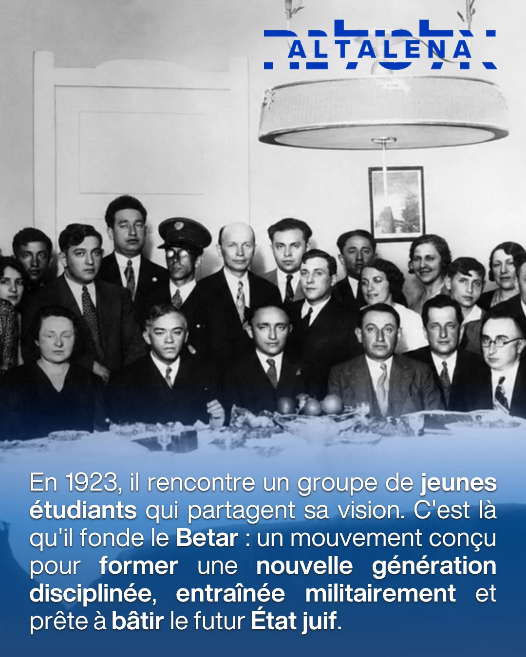 Image Instagram 4 - Journaliste, écrivain, soldat et penseur politique, Zeev Jabotinsky consacra sa...