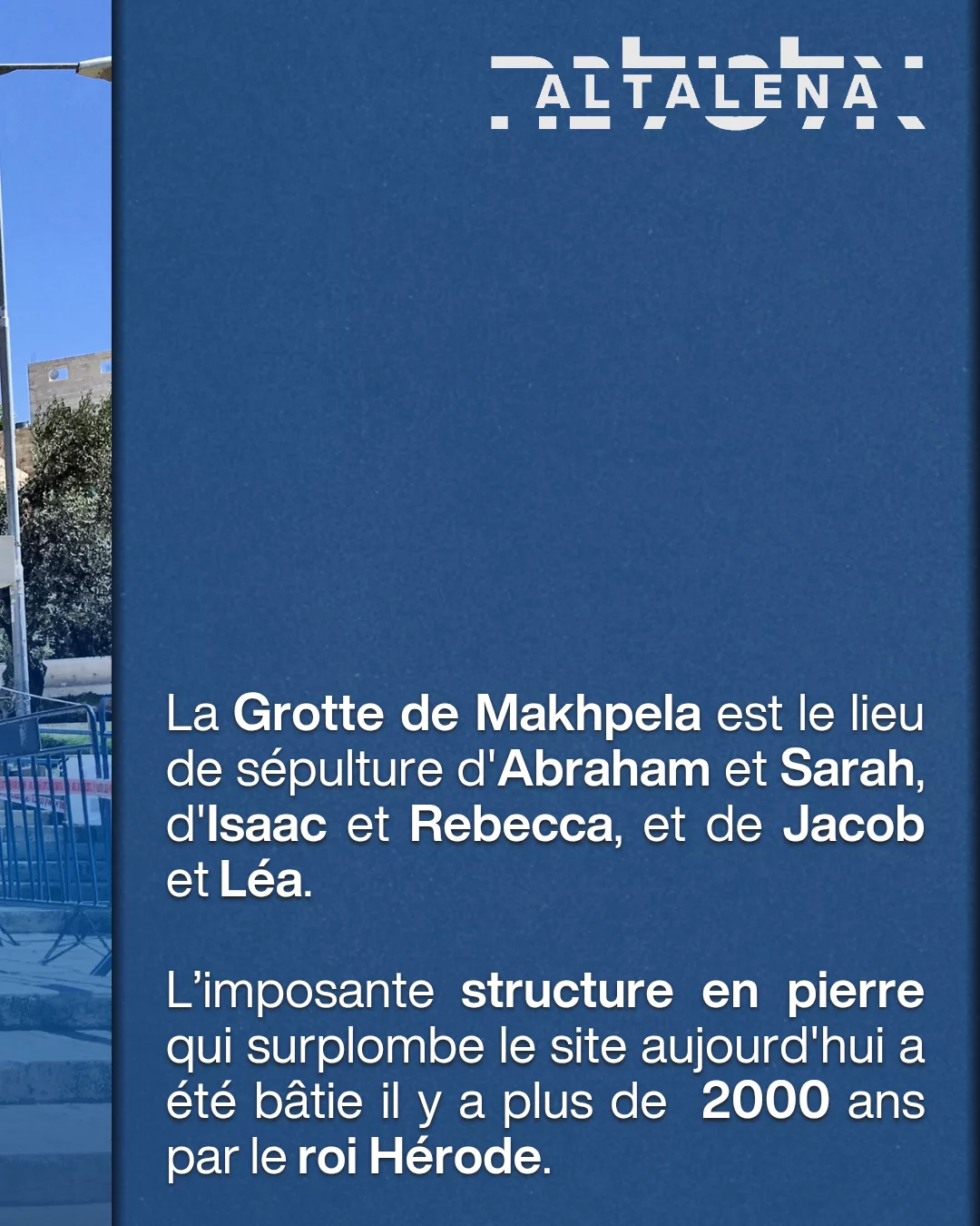 Image Instagram 3 - Hébron n’est pas une implantation née en 1967. C’est l’un des berceaux de l’hist...