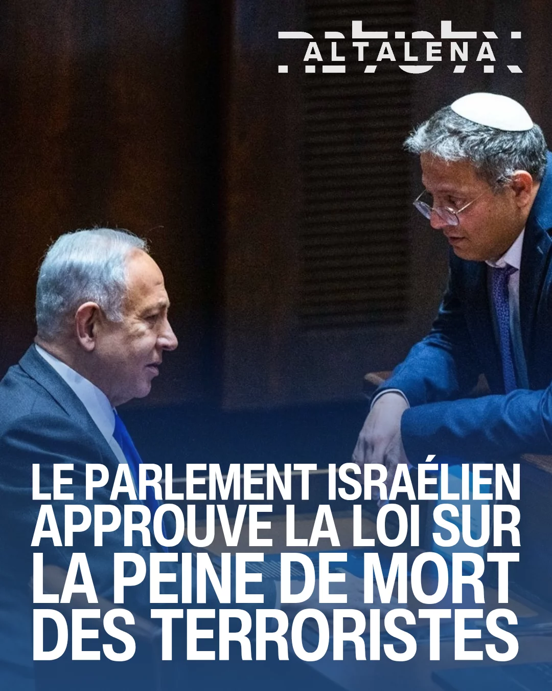 Le 30 mars à la Knesset, le parlement israélien, a été votée la loi sur la peine...