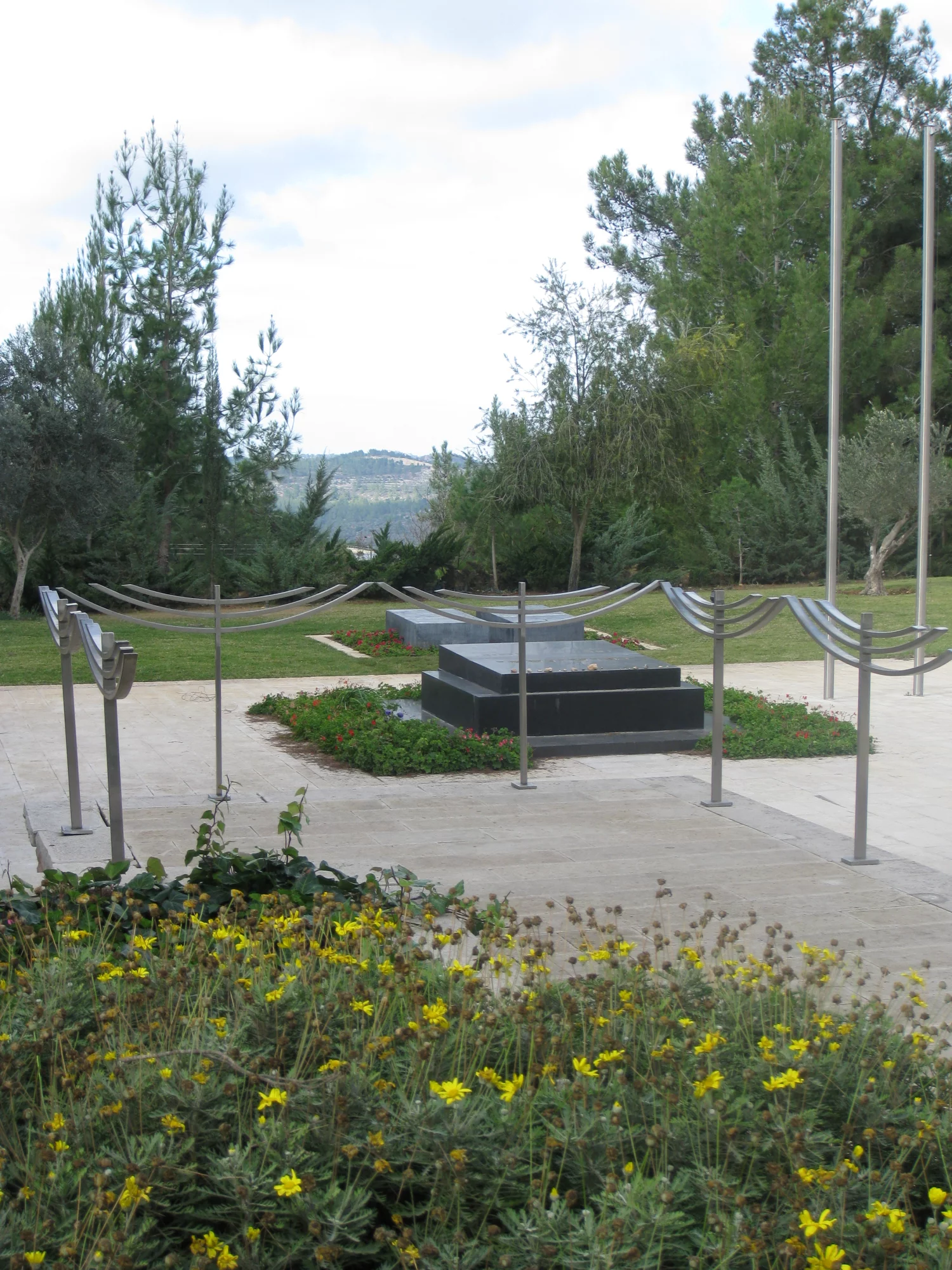 Tombe de Zeev Jabotinsky au mont Herzl a Jerusalem